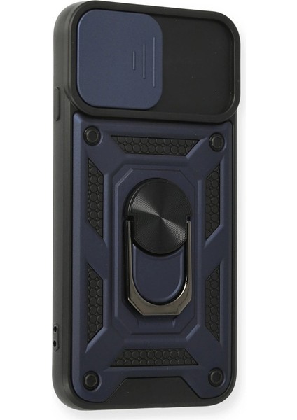 Iphone 7 Kılıf Pars Lens Yüzüklü Silikon - Lacivert fiyatları