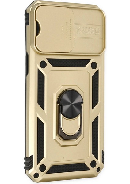 Iphone 14 Pro Max Kılıf Pars Lens Yüzüklü Silikon - Gold fiyatları