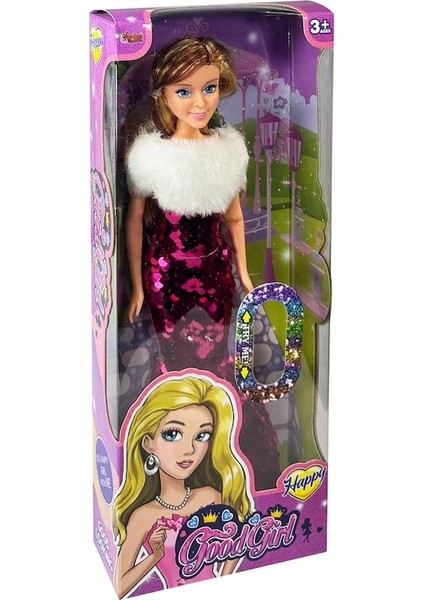 Oyuncak 29 cm Renk Değiştiren Pullu Elbiseli Bebek 48 Pcs VRD-WG-66772