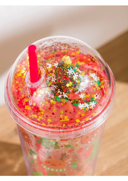 Baskılı Pipetli Meşrubat Bardağı 500 ml (W5) modelleri