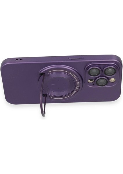 Iphone 13 Pro Kılıf Lukka Magneticsafe Kapak - Derin Mor modelleri