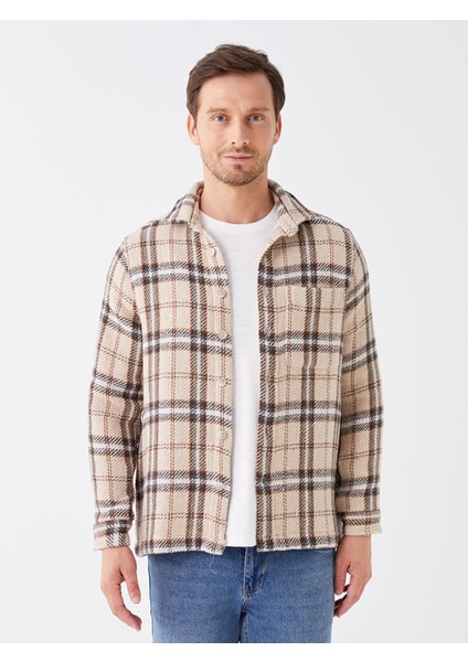 Yeni Sezon Regular Fit Uzun Kollu Ekose Erkek Oduncu Gömlek fiyatları