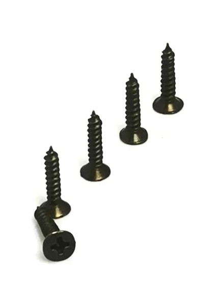 Klips, Menteşe, Ayak, Ağaç, Sunta Vidası 2,2x9,5mm - Siyah 100 Adet fiyatları