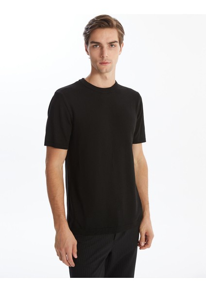 Yeni Sezon Bisiklet Yaka Kısa Kollu Erkek Triko Kazak