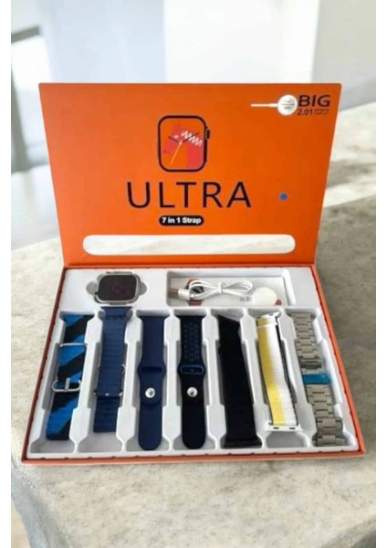 Ieg® Akıllı Saat 7 Kordonlu Bildirim Görebilen Metal Kordon Gps Özelliği modelleri