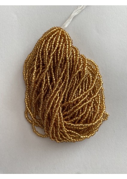 Renk NO:144A. Kum Boncuk Çekoslovakya, Adana, Hapishane Işi, Iğne Oyası Boncuğu 12 Dizi