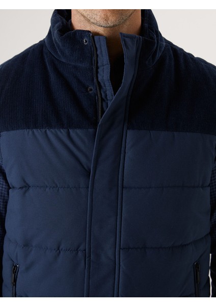 Yeni Sezon Standart Kalıp Dik Yaka Şişme Yelek modelleri