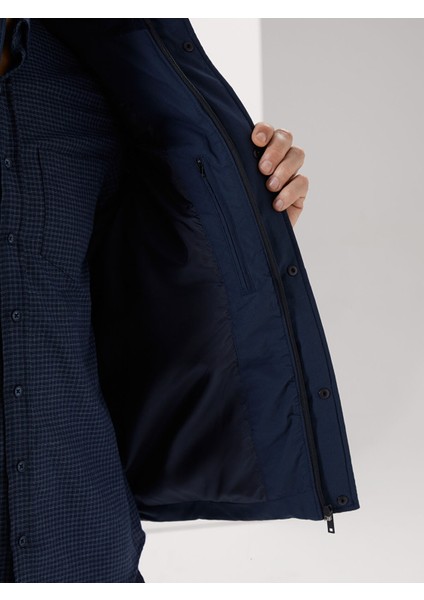 Yeni Sezon Standart Kalıp Dik Yaka Şişme Yelek fırsatları