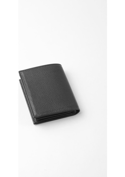 Hakiki Deri Erkek Cüzdan - 13706 - Siyah