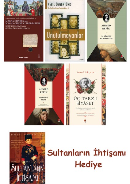 Büyük Sözleşme Ya Da Özgürlükler Sözleşmesi + Unutulmayanlar + 1... + Sultanların Ihtişamı