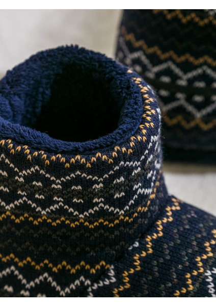 Yeni Sezon Nakışlı Erkek Ev Botu modelleri