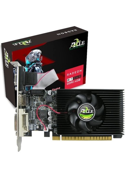 Axle AX-R7-240/4GD3P8DIP R7 240 4gb Ddr3 128BIT Vga/dvı/hdmı 16X