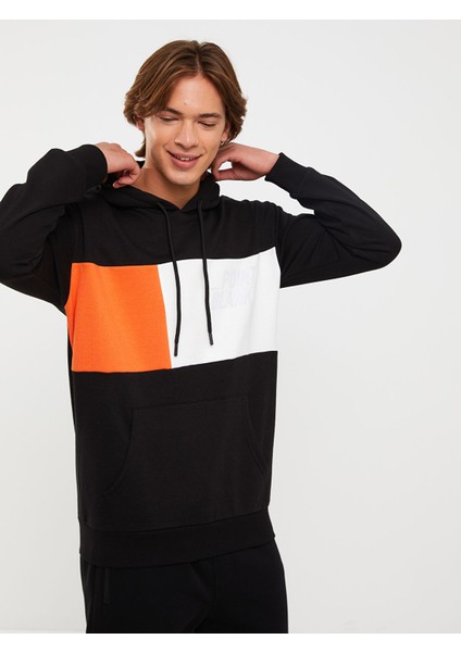 Yeni Sezon Uzun Kollu Renk Bloklu Erkek Kalın Hoodie fiyatları