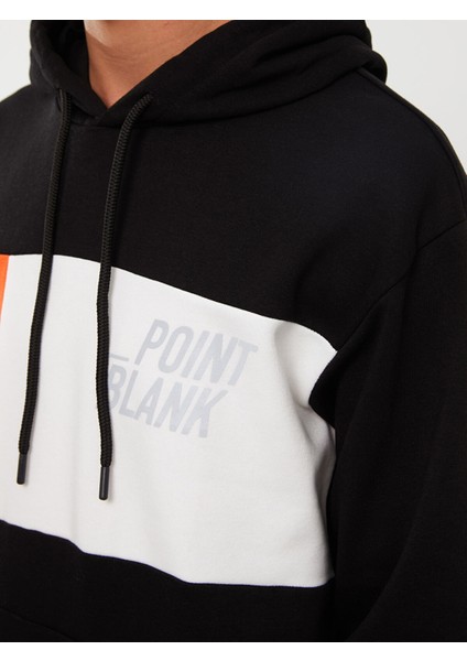 Yeni Sezon Uzun Kollu Renk Bloklu Erkek Kalın Hoodie fırsatları