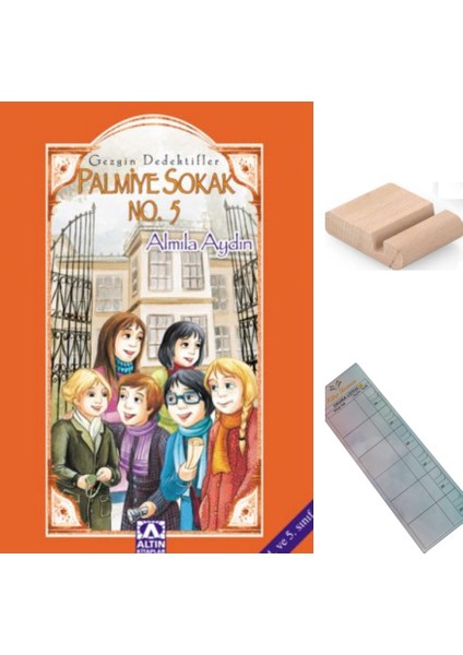 Gezgin Dedektifler -Palmiye Sokak No:5 / Almila Aydın 4. Sınıf / 9-10 Yaş Hikaye +Tablet Tutucu