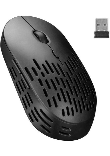 Lansing ALBM7422 Siyah 2.4ghz Şarj Edilebilir Tek Renkli 1600DPI Optik Kablosuz Mouse