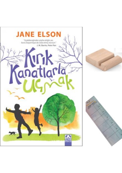 Kırık Kanatlarla Uçmak / Jane Elson / 5. ve 6. Sınıf / 10-12 Yaş Hikaye+Tablet Tutucu+Takip Ayracı