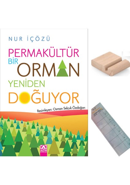 Permakültür: Bir Orman Yeniden Doğuyor / Nur Içözü / 5. ve 6. Sınıf /10-12 Yaş Hikaye+Tablet Tutucu