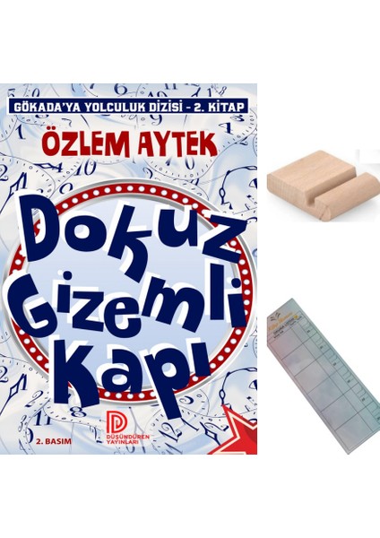 Dokuz Gizeml*i Kapı - Gökada'ya Yolculuk/özlem Aytek/5. ve 6. Sınıf /10-12 Yaş Hikaye+Tablet Tutucu
