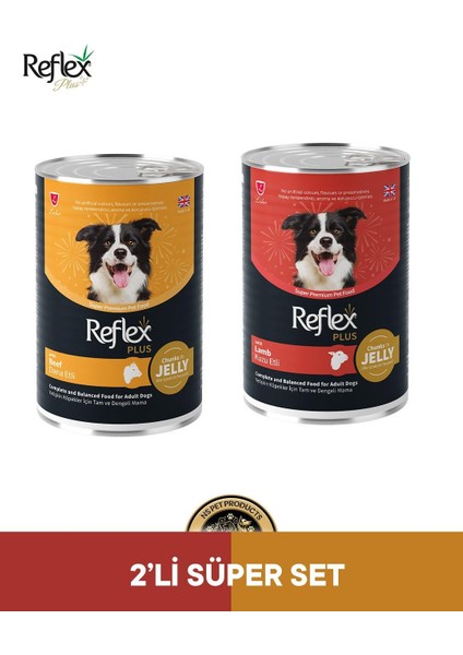 Plus Köpek Maması 2'li Süper Set