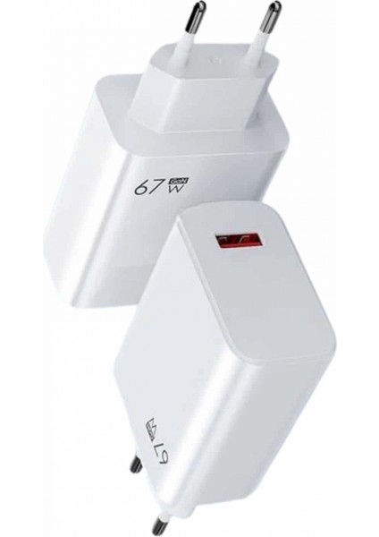 67W Hızlı Şarj Yüksek Voltaj Korumalı Type C Şarj Adaptörü fırsatları
