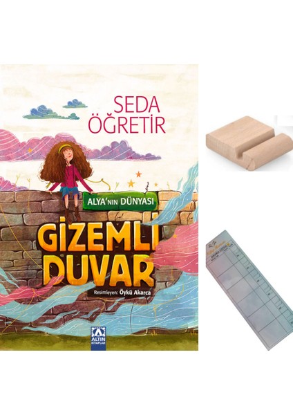Alya'nın Dünyası - Giz*emli Duvar / Seda Öğretir / 4. Sınıf / 9-10 Yaş Hikaye +Tablet Tutucu