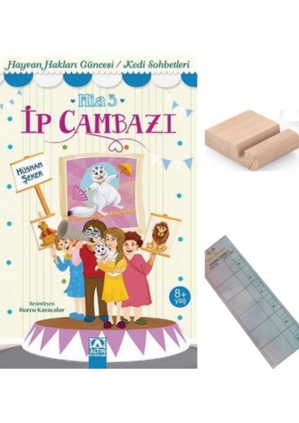 Öykücü Mia 3 / Ip Cambazı / Hayvan Hakları Güncesi / Kedi Sohbetleri / 3. Sınıf / 8-9 Yaş Hikaye