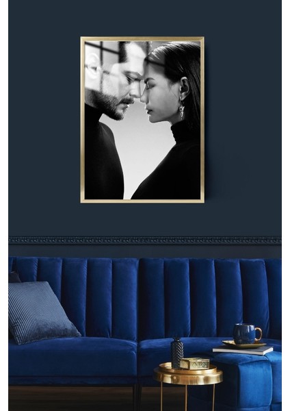 Eşref Tek Çerçeveli Metal Poster Tablo