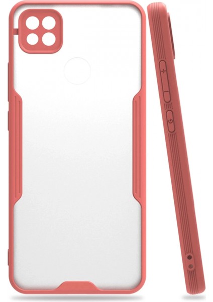 Xiaomi Redmi 9c Kılıf Platin Silikon - Pembe