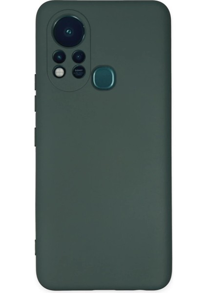 Infinix Hot 11S Kılıf Nano Içi Kadife Silikon - Koyu Yeşil modelleri