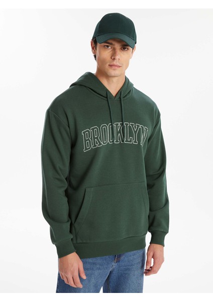 Yeni Sezon Uzun Kollu Nakışlı Erkek Kalın Hoodie fiyatları