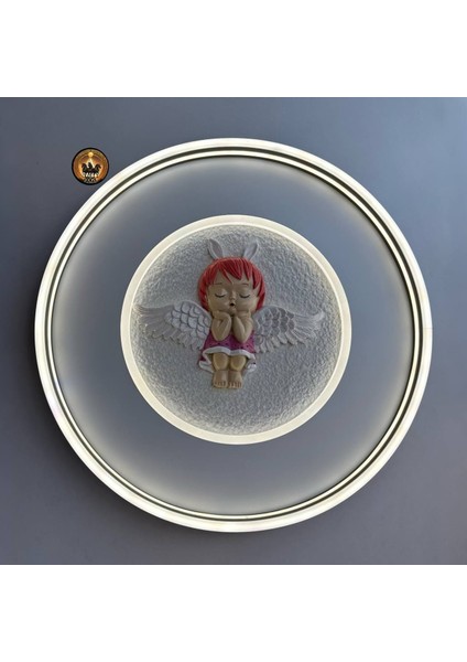 Kumandalı 4 Modlu LED Plafoniyer Lamba Peri Masalı ✨👼- Gece Lambası & Dekoratif Aydınlatma 💡