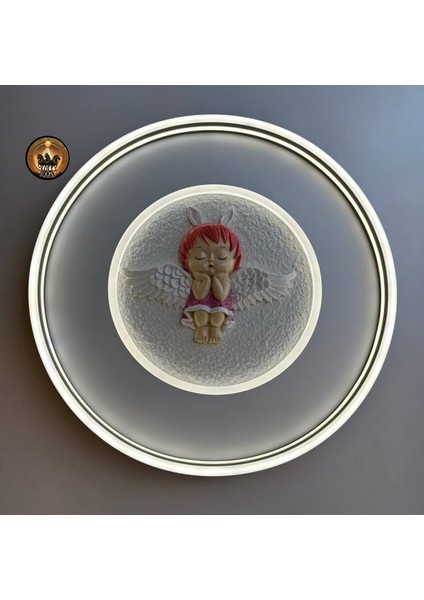 Kumandalı 4 Modlu LED Plafoniyer Lamba Peri Masalı ✨👼- Gece Lambası & Dekoratif Aydınlatma 💡 modelleri