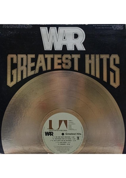 War – Greatest Hits Lp fiyatları