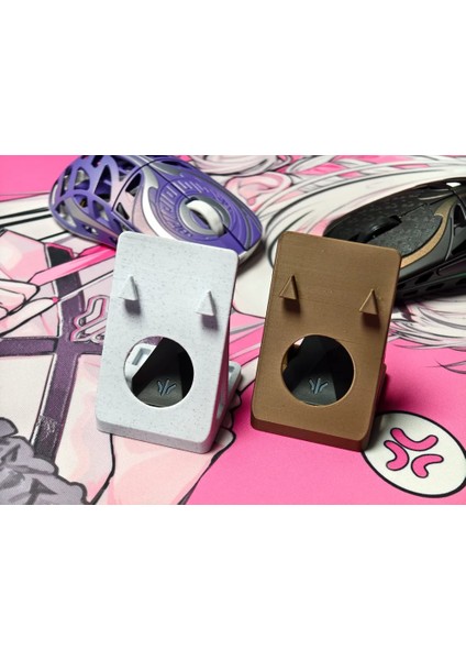 Universal Gaming Mouse Standı / Display Tutucu - Kişiselleştirilebilir Renk Masa Düzenleme Aksesuarı fiyatları