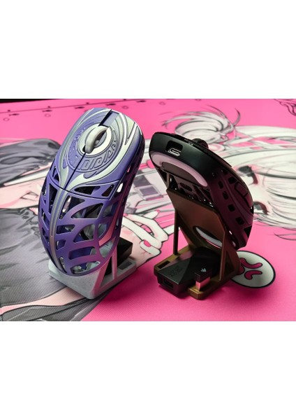 Universal Gaming Mouse Standı / Display Tutucu - Kişiselleştirilebilir Renk Masa Düzenleme Aksesuarı indirimleri