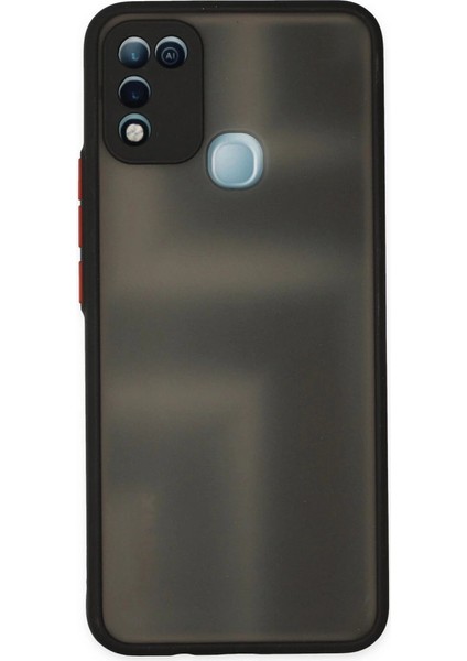 Infinix Hot 10 Play Kılıf Montreal Silikon Kapak - Siyah