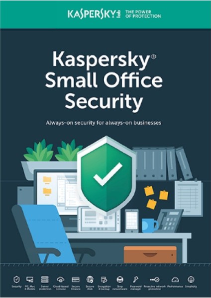 Kaspersky Small Office Security Antıvırus 2 SERVER+20PC+20 Mobıl Cihaz 1 Yıl
