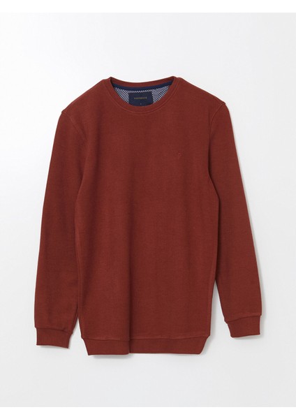 Yeni Sezon Bisiklet Yaka Uzun Kollu Erkek Sweatshirt indirimleri