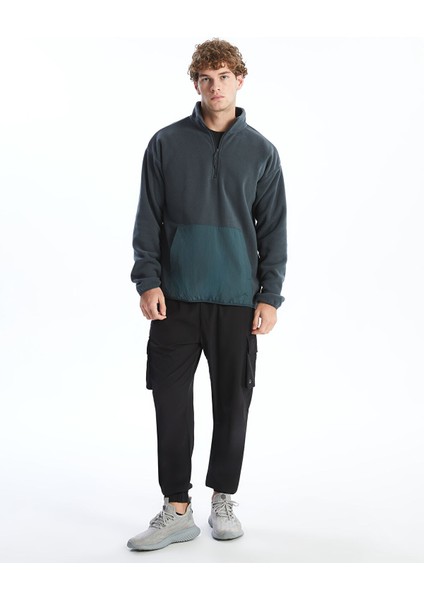 Yeni Sezon Dik Yaka Uzun Kollu Polar Erkek Sweatshirt fiyatları