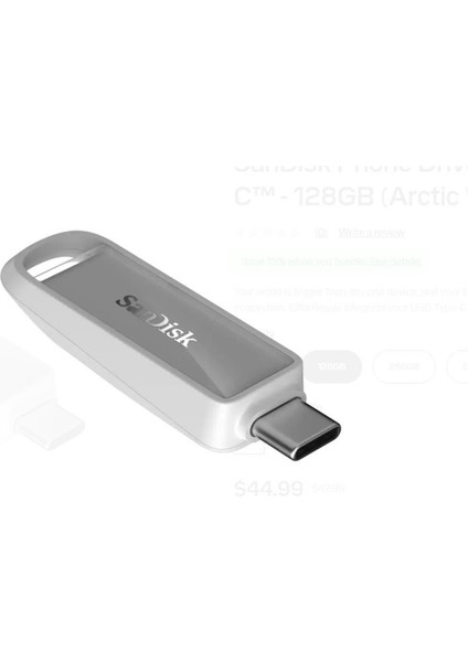 SDIXS0N-256G-GN6NE 256GB Phone Drive With USB-C-128GB (Arctic White) Flash Bellek fiyatları