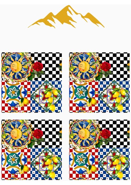 Dijital Baskılı Yumuşak Dokulu 4’lü Kırlent Kılıfı Takımı (43X43 Cm) KRL0060 modelleri