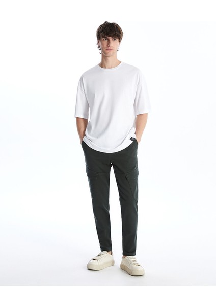 Yeni Sezon Beli Lastikli Erkek Kargo Pantolon