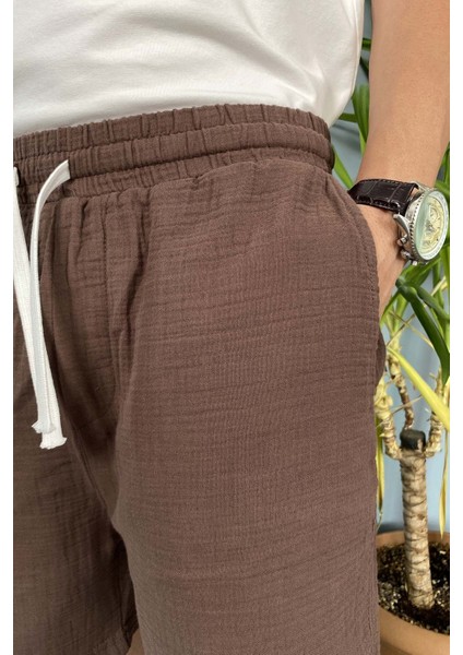 Müslin Kumaş Siyah Şort fiyatları