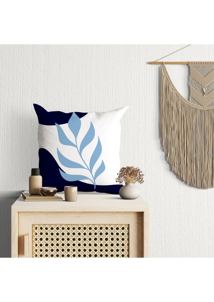 2 Li Kombin Bohem Boho Temalı Lacivert Renkli Dijital Baskılı Kırlent Kılıfı modelleri