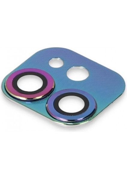 Ieg iPhone 11 Pers Alüminyum Kamera Lens - Rainbow fırsatları