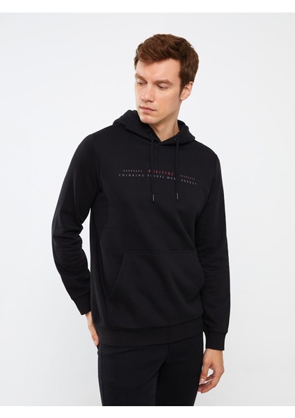 Yeni Sezon Uzun Kollu Baskılı Erkek Kalın Hoodie fiyatları