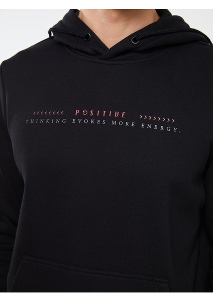 Yeni Sezon Uzun Kollu Baskılı Erkek Kalın Hoodie fırsatları