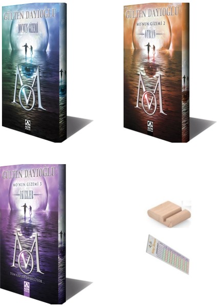 Mo'nun Gizemi Serisi 1-2-3. Kitap / Gülten Dayıoğlu / 12 16 Yaş Genç Romanları / + Tablet Tutucu