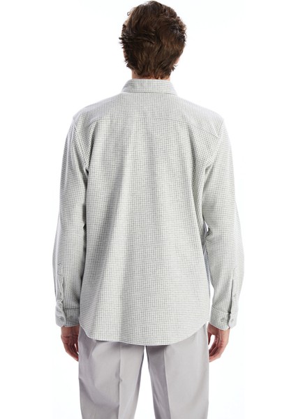 Yeni Sezon Regular Fit Uzun Kollu Oduncu Ekose Erkek Gömlek fırsatları